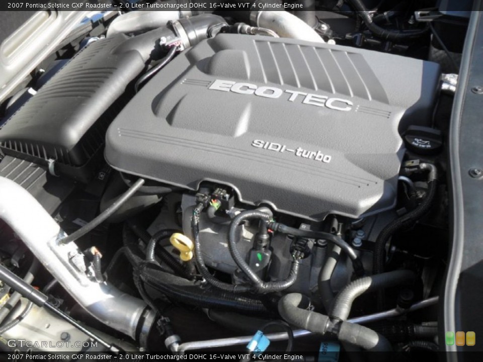 2.0 Liter Turbocharged DOHC 16-Valve VVT 4 Cylinder Engine for the 2007 Pontiac Solstice #60553350