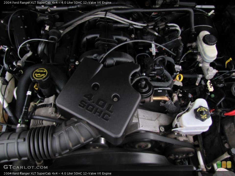 4.0 Liter SOHC 12-Valve V6 Engine for the 2004 Ford Ranger #60557859