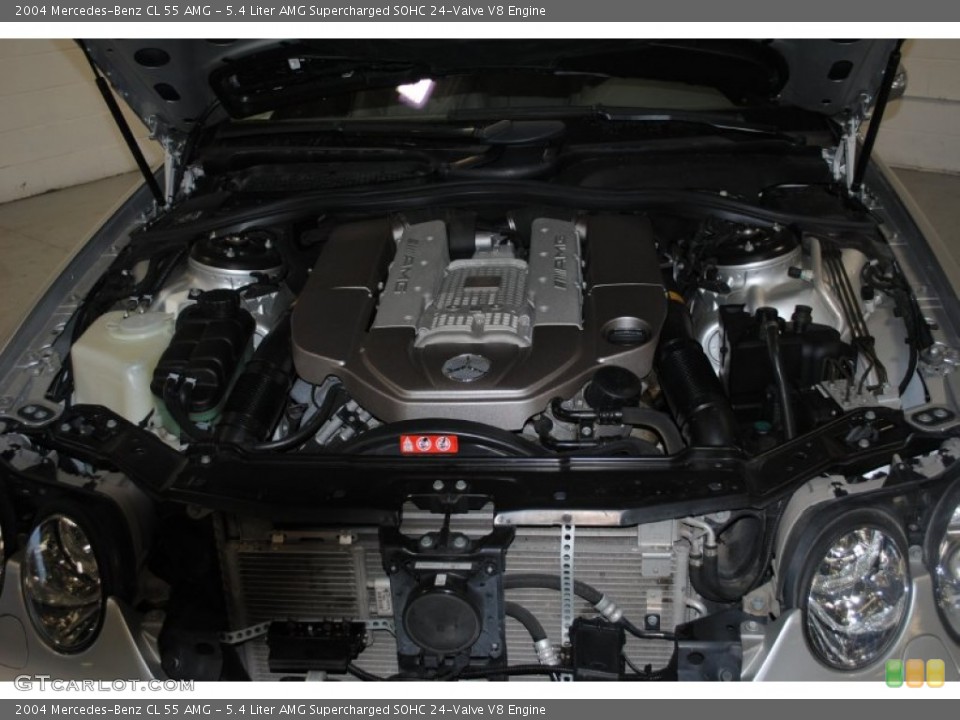 5.4 Liter AMG Supercharged SOHC 24-Valve V8 Engine for the 2004 Mercedes-Benz CL #60559413