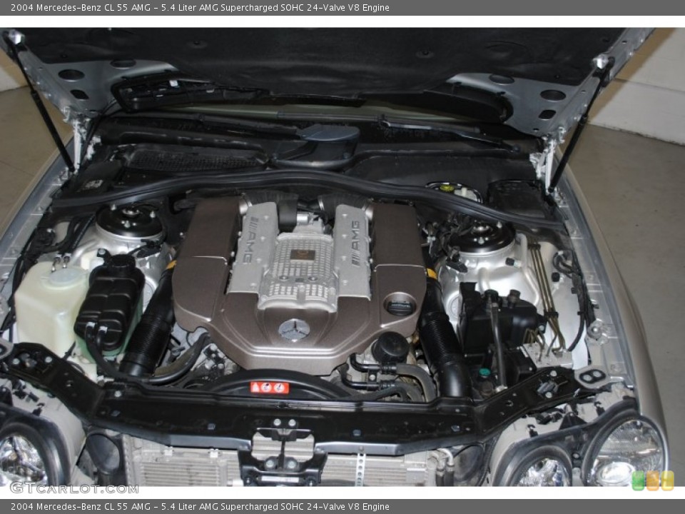 5.4 Liter AMG Supercharged SOHC 24-Valve V8 Engine for the 2004 Mercedes-Benz CL #60559416