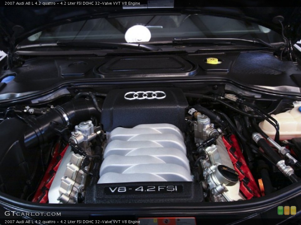 4.2 Liter FSI DOHC 32-Valve VVT V8 Engine for the 2007 Audi A8 #60569708