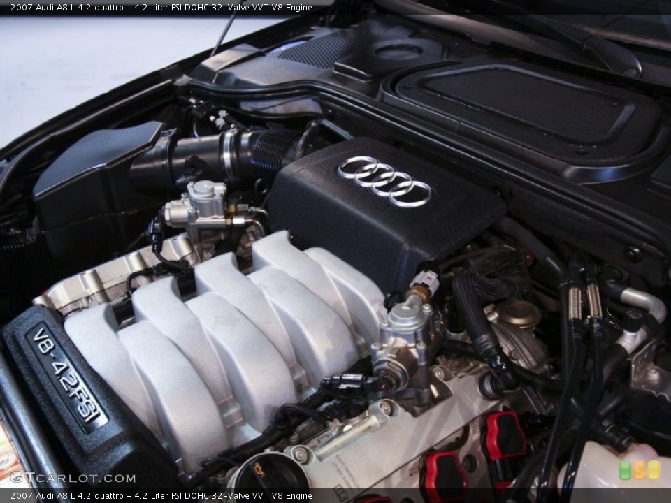 4.2 Liter FSI DOHC 32-Valve VVT V8 Engine for the 2007 Audi A8 #60569738