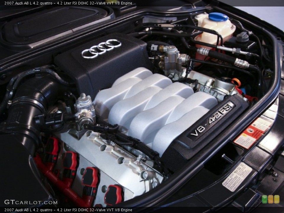 4.2 Liter FSI DOHC 32-Valve VVT V8 Engine for the 2007 Audi A8 #60569744