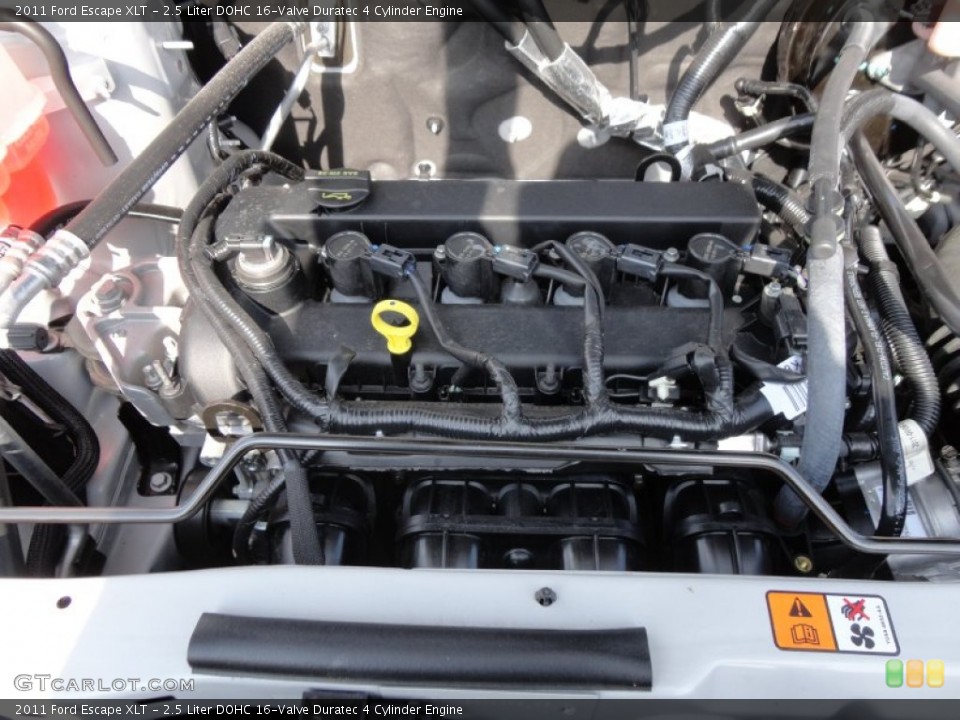 2.5 Liter DOHC 16-Valve Duratec 4 Cylinder Engine for the 2011 Ford Escape #60585913
