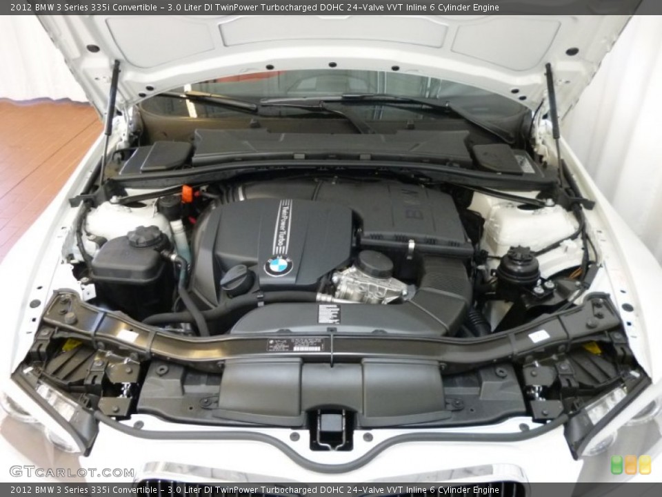 3.0 Liter DI TwinPower Turbocharged DOHC 24-Valve VVT Inline 6 Cylinder Engine for the 2012 BMW 3 Series #60592335
