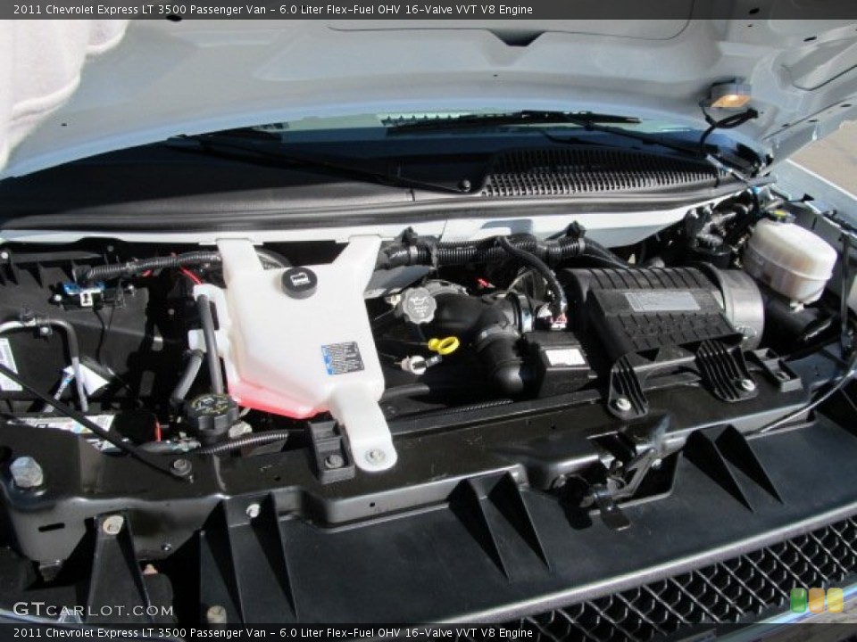 6.0 Liter Flex-Fuel OHV 16-Valve VVT V8 Engine for the 2011 Chevrolet Express #60592593