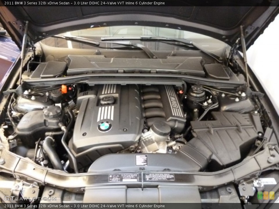 3.0 Liter DOHC 24-Valve VVT Inline 6 Cylinder Engine for the 2011 BMW 3 Series #60592599