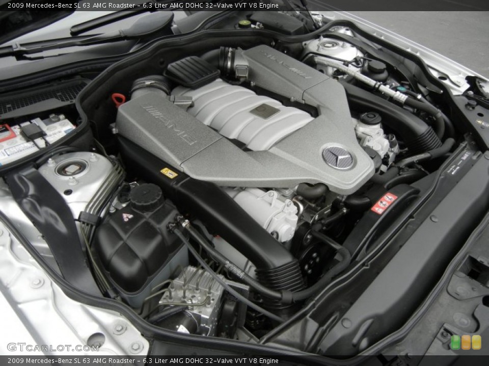 6.3 Liter AMG DOHC 32-Valve VVT V8 Engine for the 2009 Mercedes-Benz SL #60599272