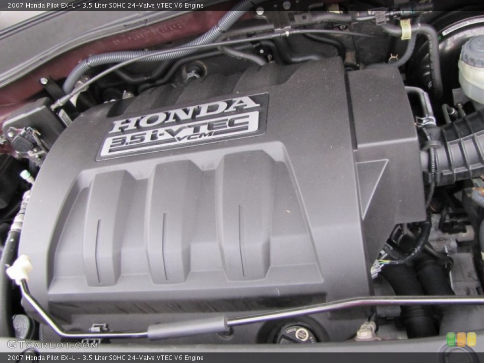3.5 Liter SOHC 24-Valve VTEC V6 Engine for the 2007 Honda Pilot #60611936