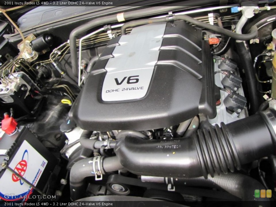 3.2 Liter DOHC 24-Valve V6 Engine for the 2001 Isuzu Rodeo #60612521