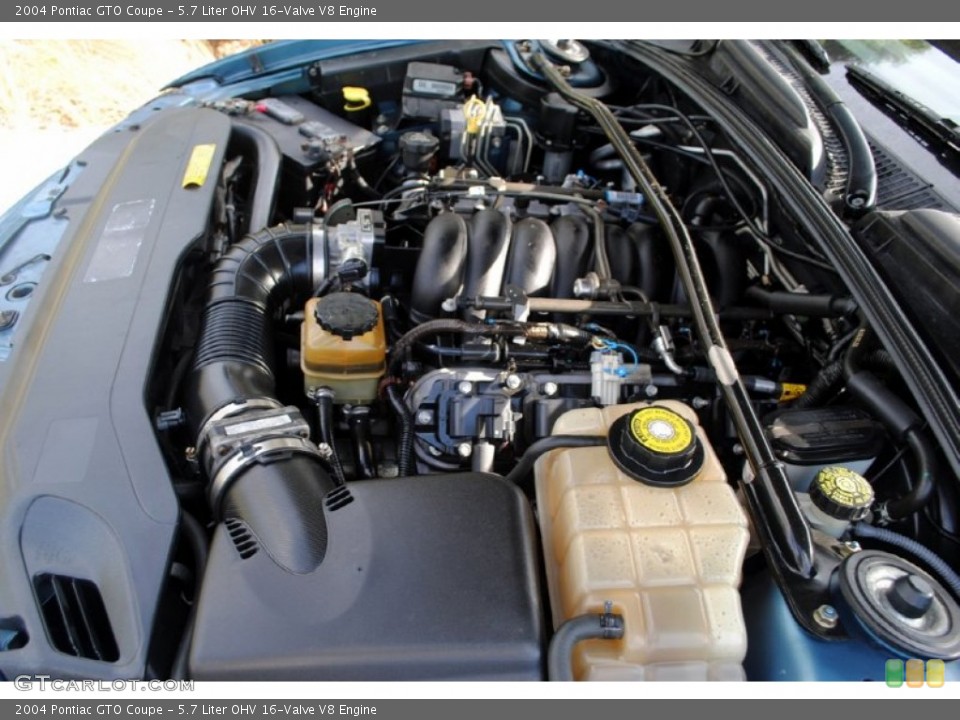 5.7 Liter OHV 16-Valve V8 Engine for the 2004 Pontiac GTO #60623819