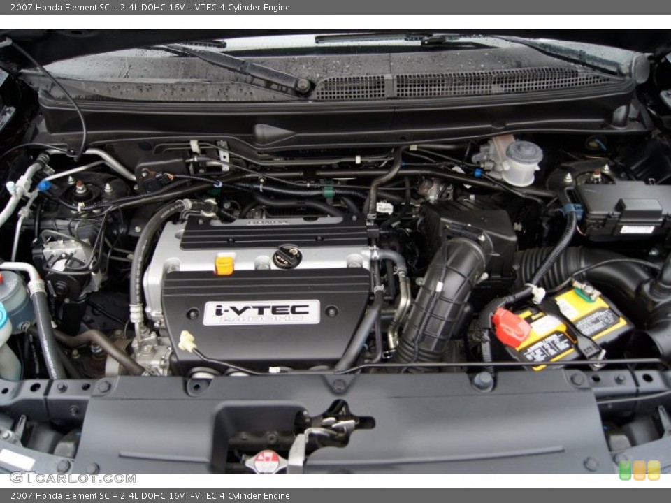 2.4L DOHC 16V i-VTEC 4 Cylinder Engine for the 2007 Honda Element #60629481