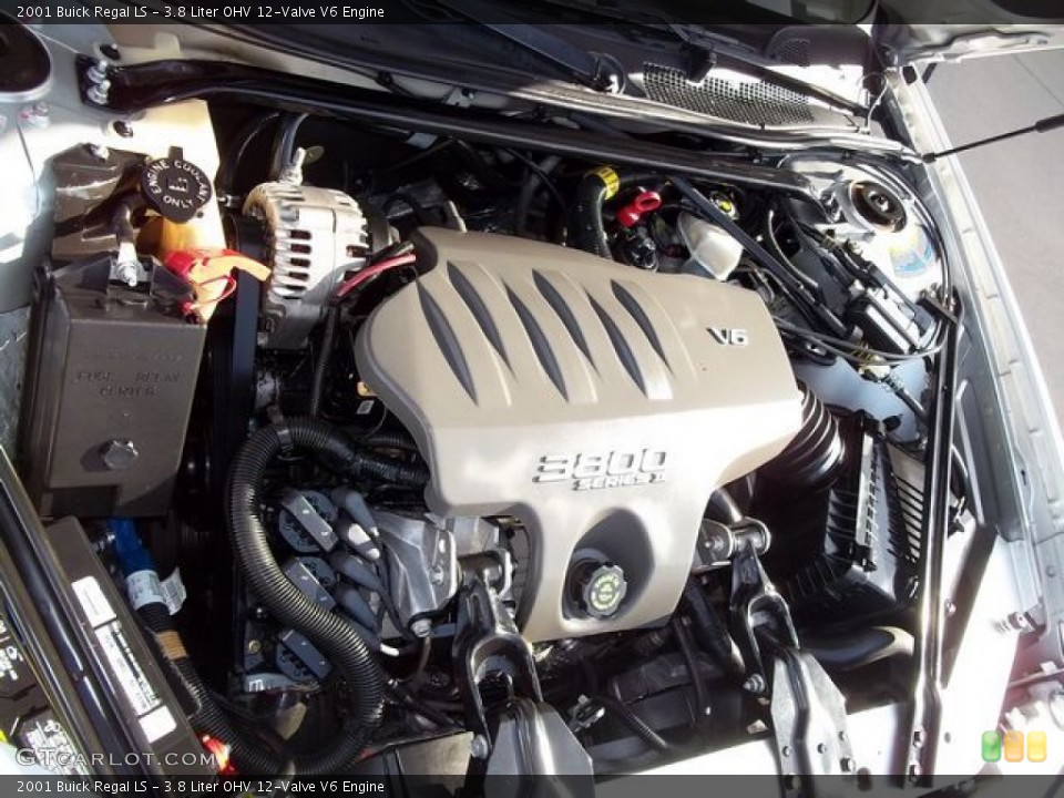 3.8 Liter OHV 12-Valve V6 Engine for the 2001 Buick Regal #60640702
