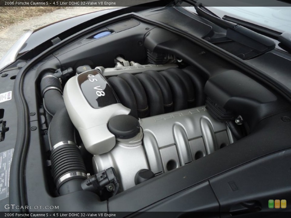 4.5 Liter DOHC 32-Valve V8 Engine for the 2006 Porsche Cayenne #60647617