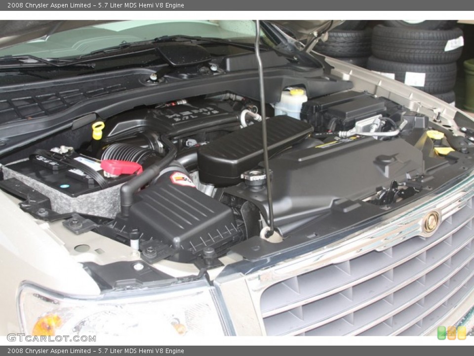 5.7 Liter MDS Hemi V8 Engine for the 2008 Chrysler Aspen #60652690