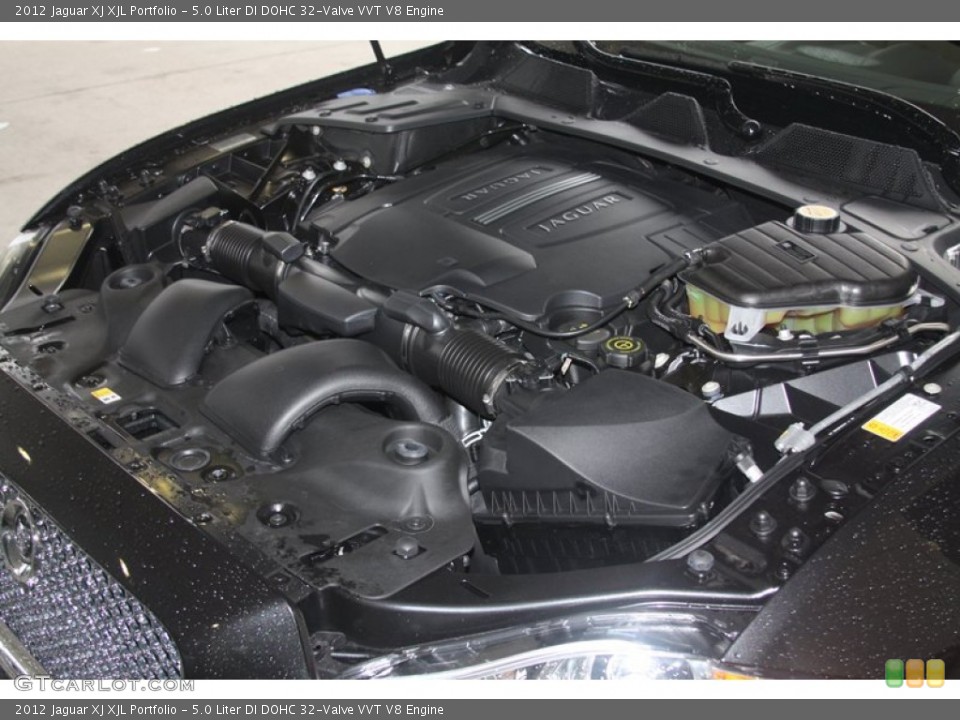 5.0 Liter DI DOHC 32-Valve VVT V8 Engine for the 2012 Jaguar XJ #60653504