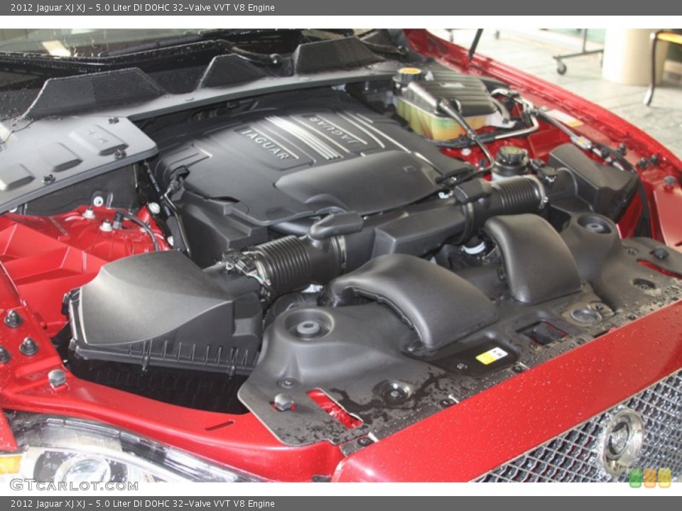 5.0 Liter DI DOHC 32-Valve VVT V8 Engine for the 2012 Jaguar XJ #60653780