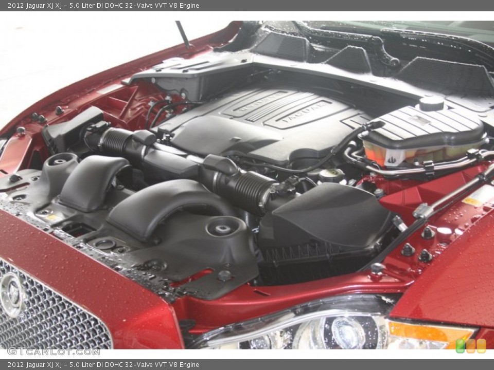 5.0 Liter DI DOHC 32-Valve VVT V8 Engine for the 2012 Jaguar XJ #60653789