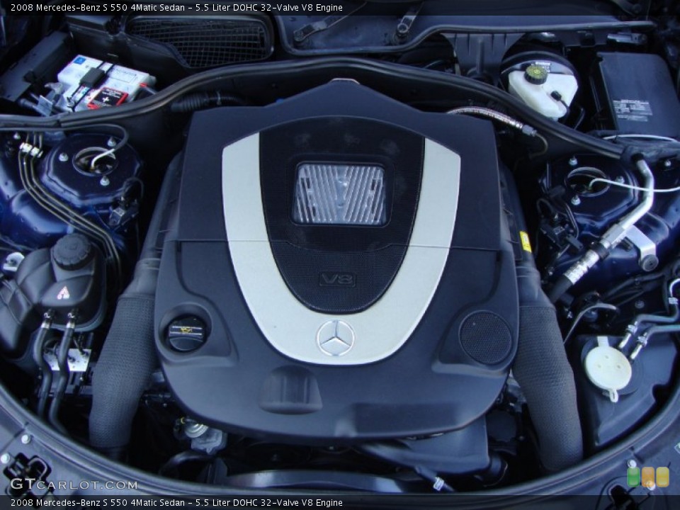 5.5 Liter DOHC 32-Valve V8 Engine for the 2008 Mercedes-Benz S #60657623