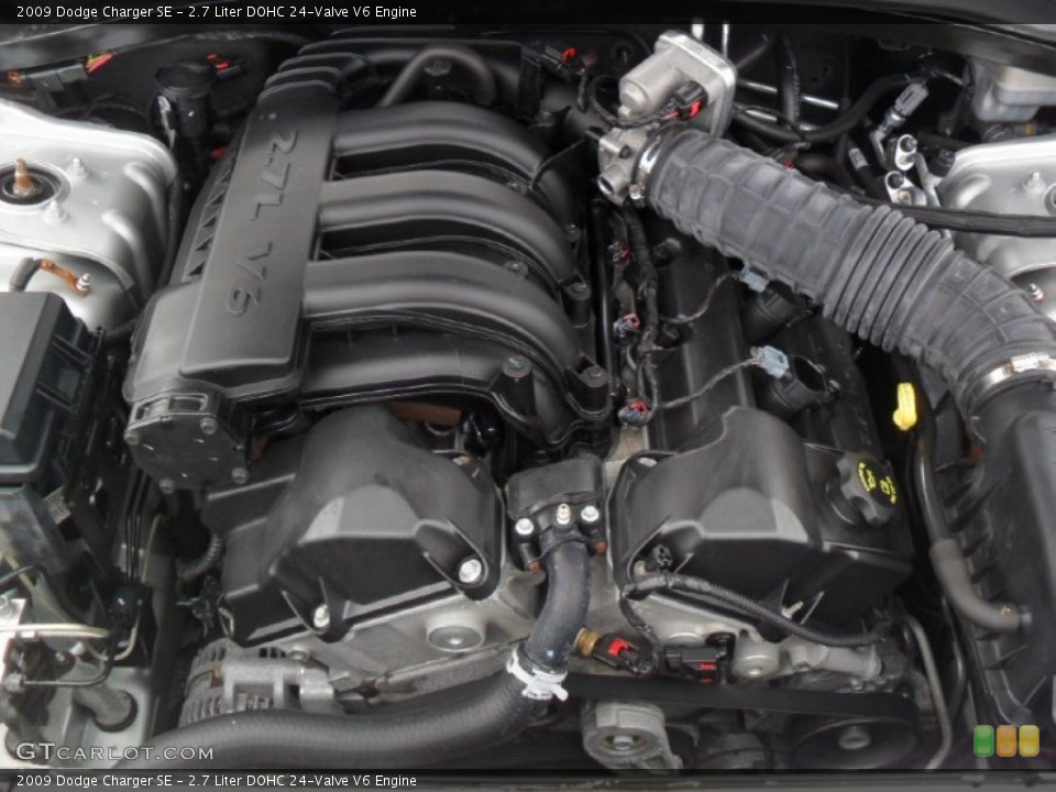 2.7 Liter DOHC 24-Valve V6 Engine for the 2009 Dodge Charger #60657914