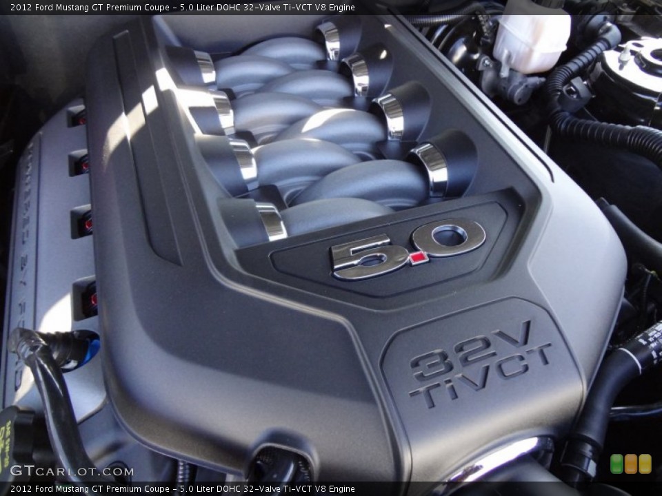 5.0 Liter DOHC 32-Valve Ti-VCT V8 Engine for the 2012 Ford Mustang #60658386