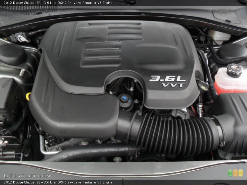 3.6 Liter DOHC 24-Valve Pentastar V6 Engine for the 2012 Dodge Charger #60662933