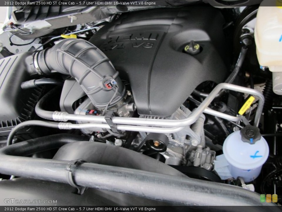 5.7 Liter HEMI OHV 16-Valve VVT V8 Engine for the 2012 Dodge Ram 2500 HD #60666512