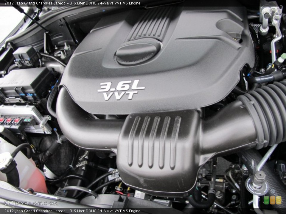 3.6 Liter DOHC 24-Valve VVT V6 Engine for the 2012 Jeep Grand Cherokee #60667613