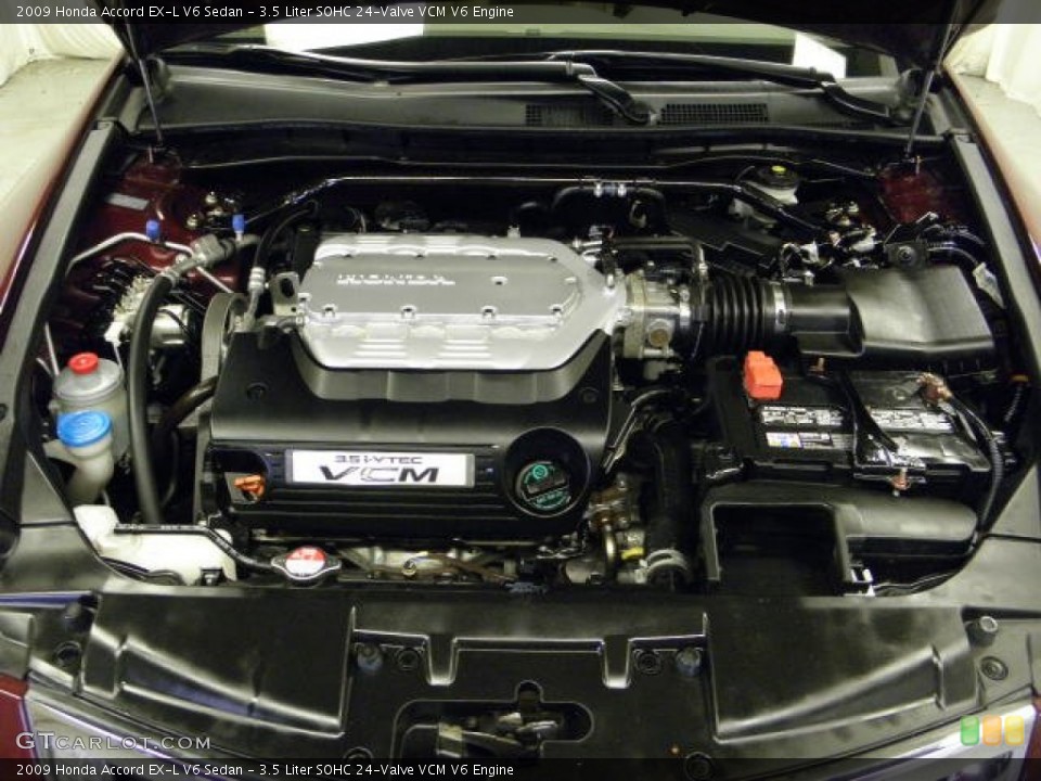 3.5 Liter SOHC 24-Valve VCM V6 Engine for the 2009 Honda Accord #60668897