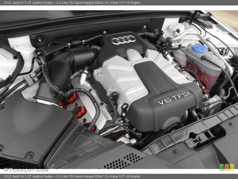 3.0 Liter FSI Supercharged DOHC 24-Valve VVT V6 Engine for the 2012 Audi S4 #60671900