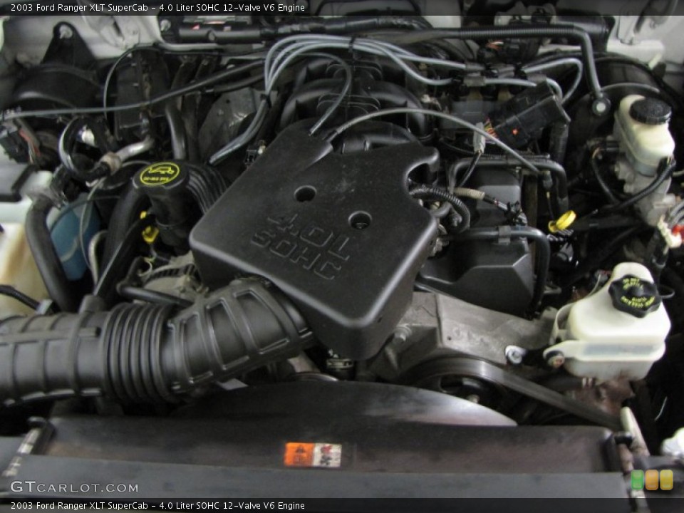 4.0 Liter SOHC 12-Valve V6 Engine for the 2003 Ford Ranger #60671906
