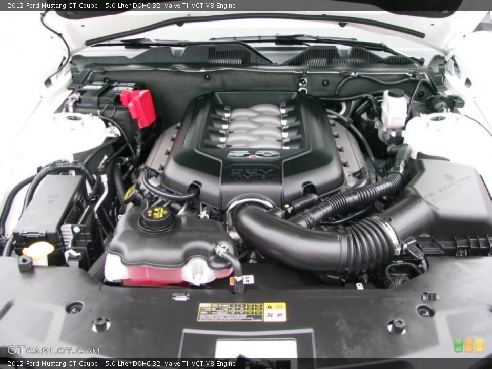 5.0 Liter DOHC 32-Valve Ti-VCT V8 Engine for the 2012 Ford Mustang #60676214