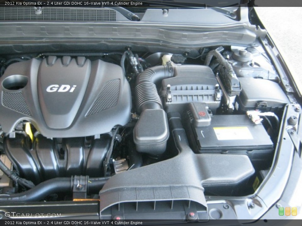 2.4 Liter GDi DOHC 16-Valve VVT 4 Cylinder Engine for the 2012 Kia Optima #60684398