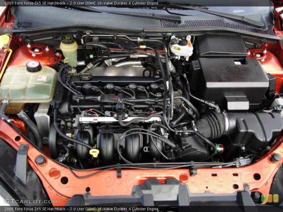 2.0 Liter DOHC 16-Valve Duratec 4 Cylinder Engine for the 2005 Ford Focus #60687047