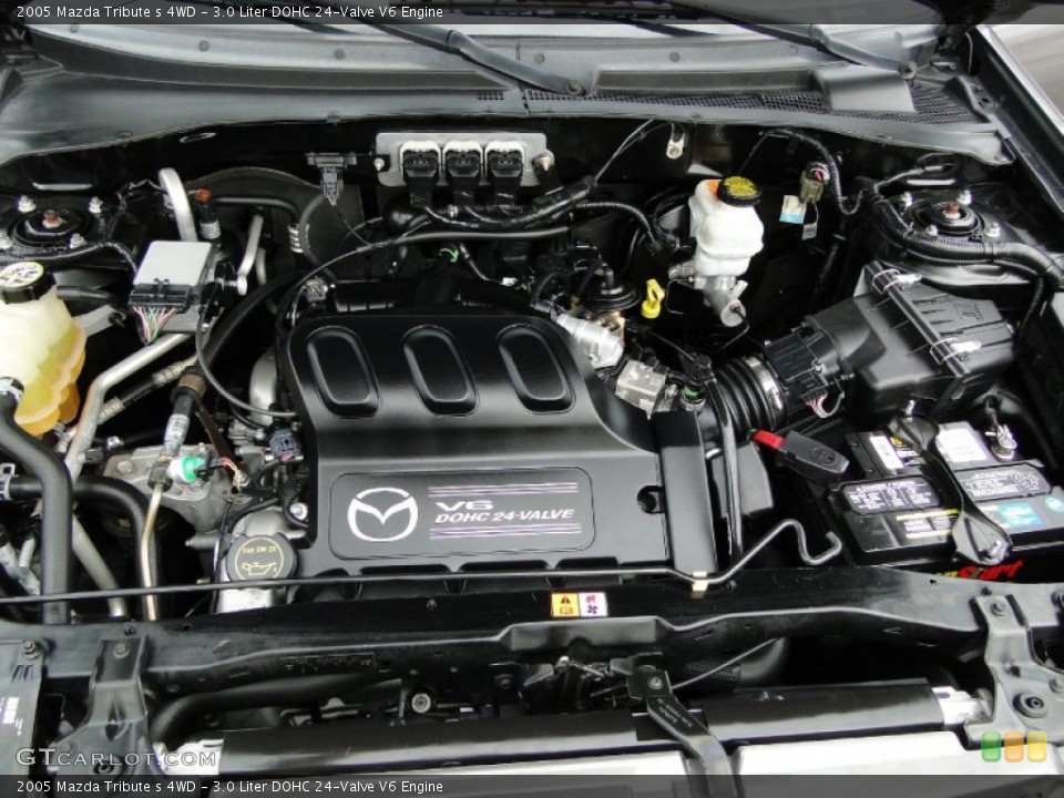 3.0 Liter DOHC 24-Valve V6 Engine for the 2005 Mazda Tribute #60687392