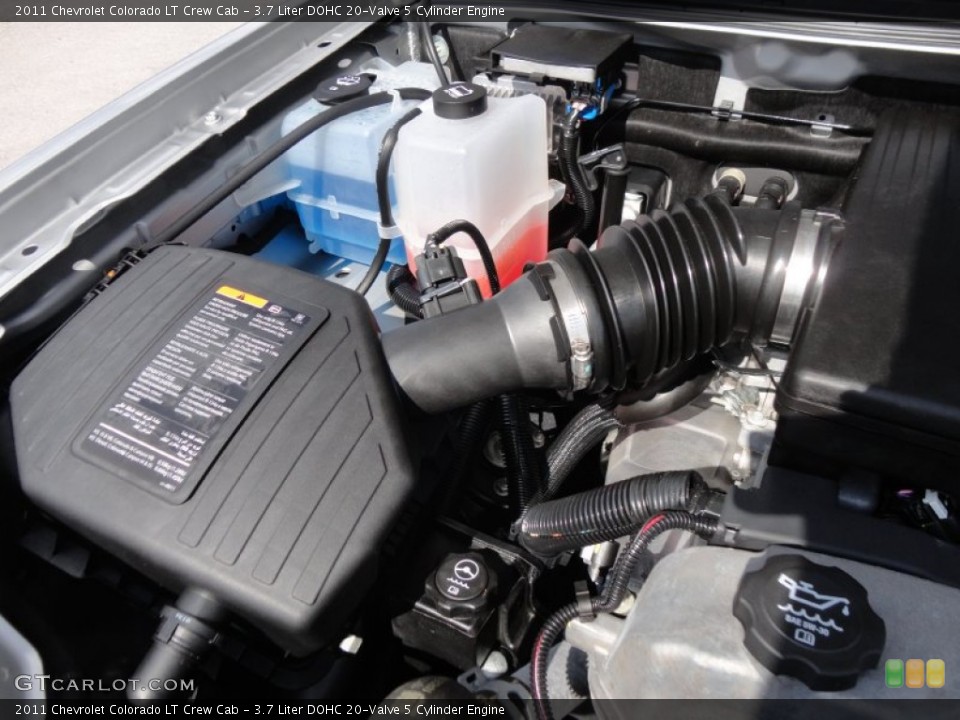 3.7 Liter DOHC 20-Valve 5 Cylinder Engine for the 2011 Chevrolet Colorado #60690287