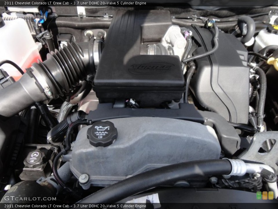 3.7 Liter DOHC 20-Valve 5 Cylinder Engine for the 2011 Chevrolet Colorado #60690293