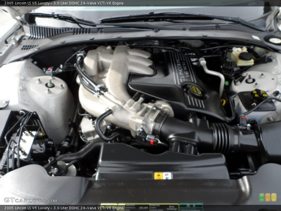 3.0 Liter DOHC 24-Valve VCTi V6 Engine for the 2005 Lincoln LS #60692819