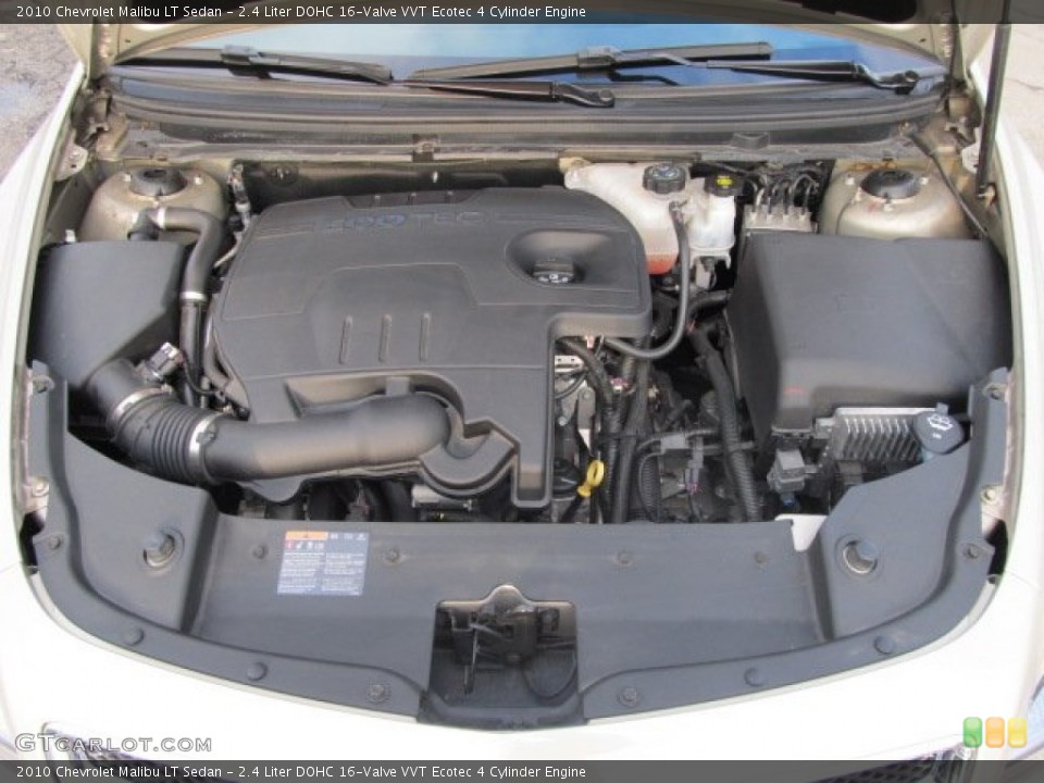 2.4 Liter DOHC 16-Valve VVT Ecotec 4 Cylinder Engine for the 2010 Chevrolet Malibu #60705705
