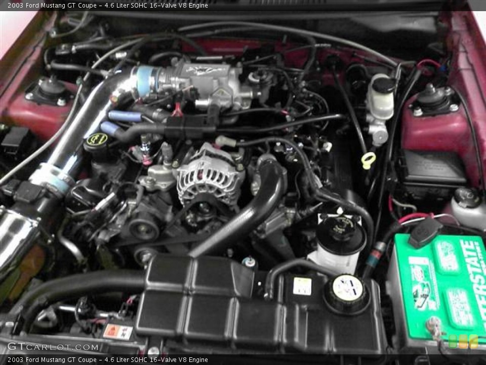 4.6 Liter SOHC 16-Valve V8 Engine for the 2003 Ford Mustang #60707710