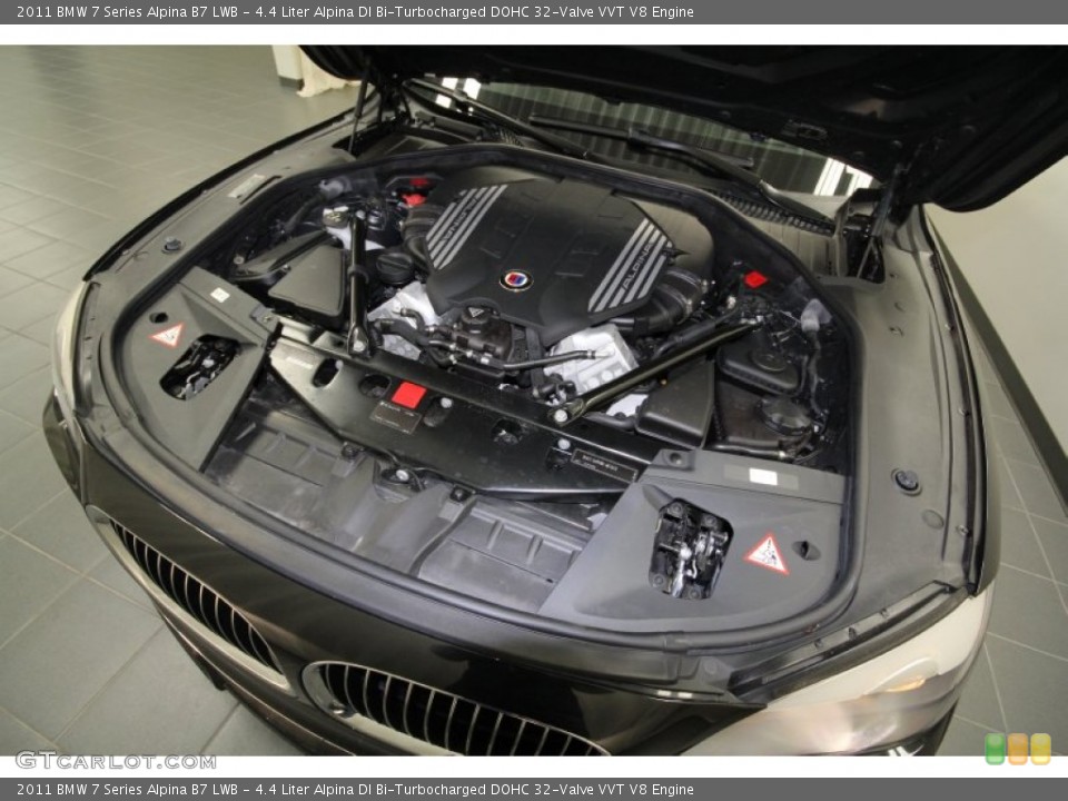 4.4 Liter Alpina DI Bi-Turbocharged DOHC 32-Valve VVT V8 Engine for the 2011 BMW 7 Series #60712252