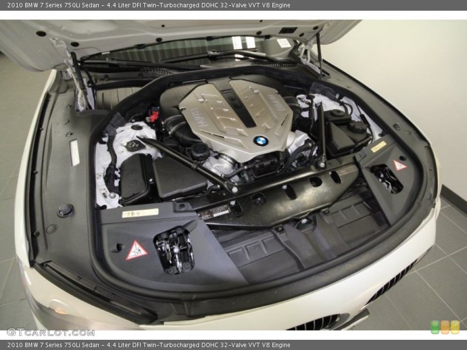 4.4 Liter DFI Twin-Turbocharged DOHC 32-Valve VVT V8 Engine for the 2010 BMW 7 Series #60713136