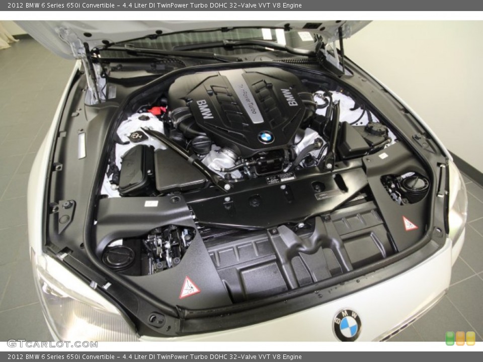 4.4 Liter DI TwinPower Turbo DOHC 32-Valve VVT V8 Engine for the 2012 BMW 6 Series #60719639