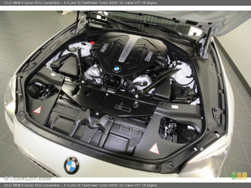 4.4 Liter DI TwinPower Turbo DOHC 32-Valve VVT V8 Engine for the 2012 BMW 6 Series #60719650