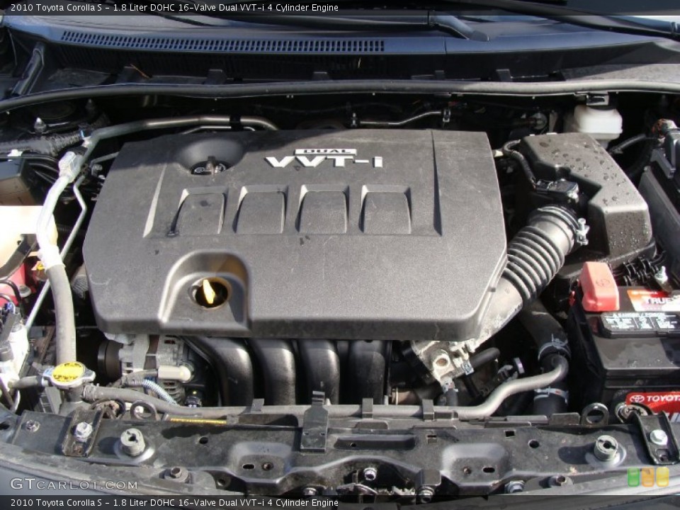 1.8 Liter DOHC 16-Valve Dual VVT-i 4 Cylinder Engine for the 2010 Toyota Corolla #60724780