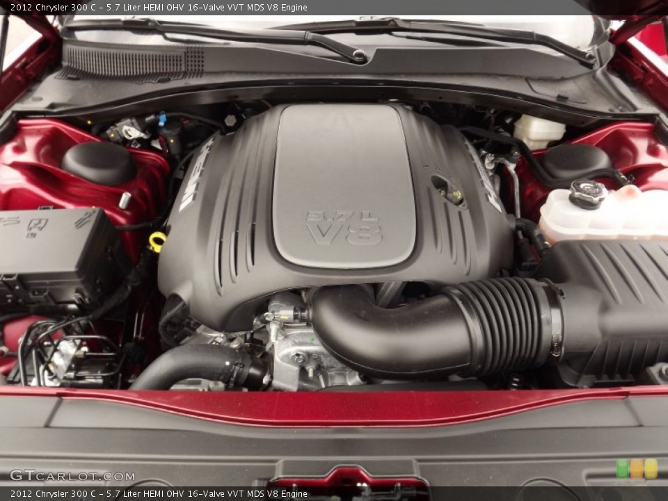 5.7 Liter HEMI OHV 16-Valve VVT MDS V8 Engine for the 2012 Chrysler 300 #60727210