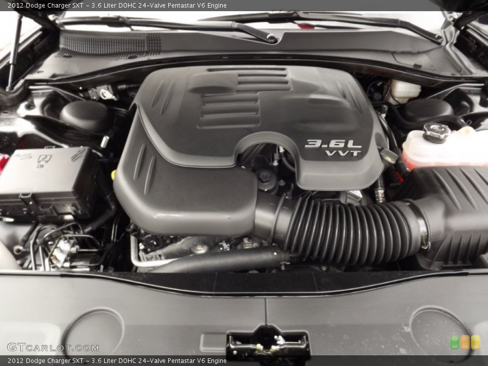 3.6 Liter DOHC 24-Valve Pentastar V6 Engine for the 2012 Dodge Charger #60727384
