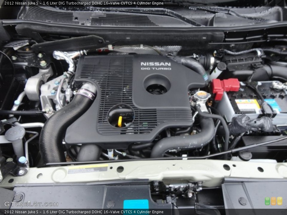 1.6 Liter DIG Turbocharged DOHC 16-Valve CVTCS 4 Cylinder Engine for the 2012 Nissan Juke #60742715
