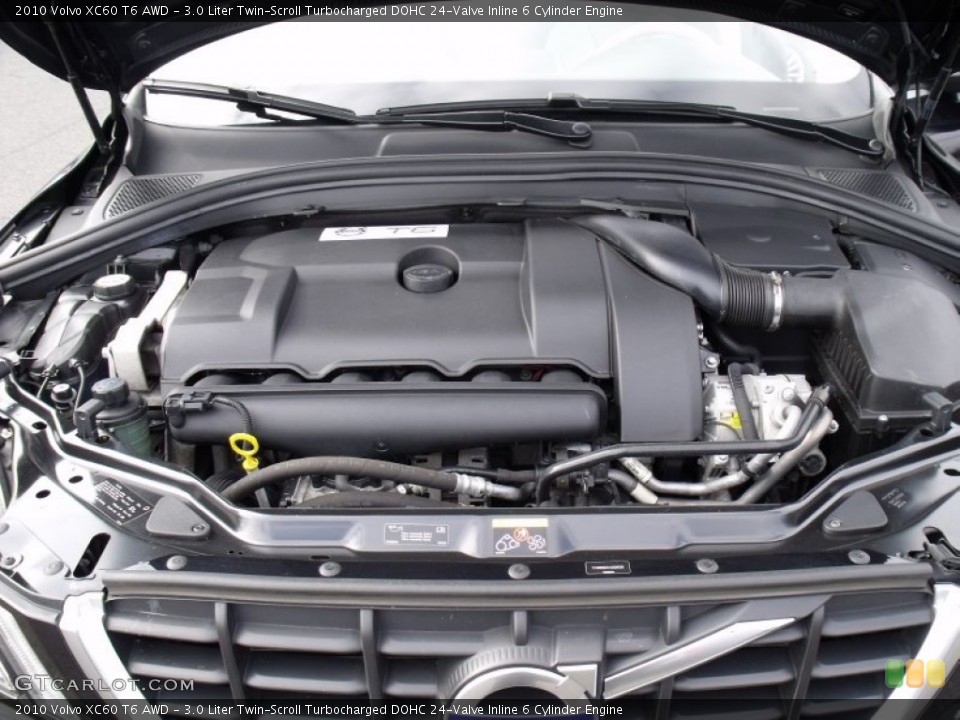 3.0 Liter Twin-Scroll Turbocharged DOHC 24-Valve Inline 6 Cylinder Engine for the 2010 Volvo XC60 #60747680