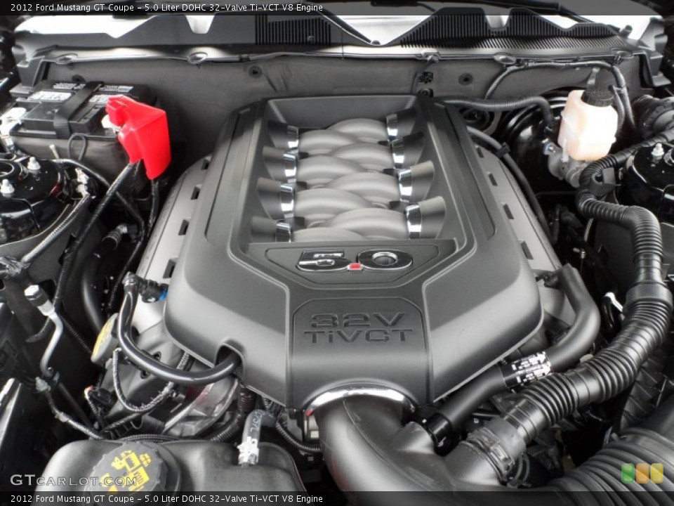 5.0 Liter DOHC 32-Valve Ti-VCT V8 Engine for the 2012 Ford Mustang #60751623